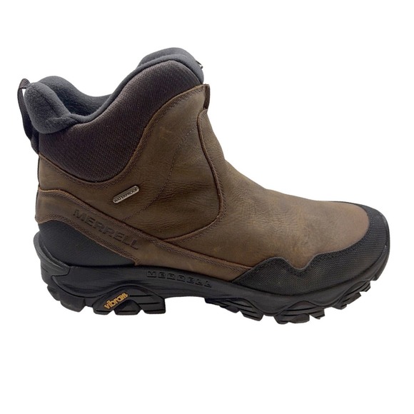 Merrell Mens 11.5‎ M Coldpack 3 Thermo Tall J037201 Waterproof Zipper Earth Boot main image 6